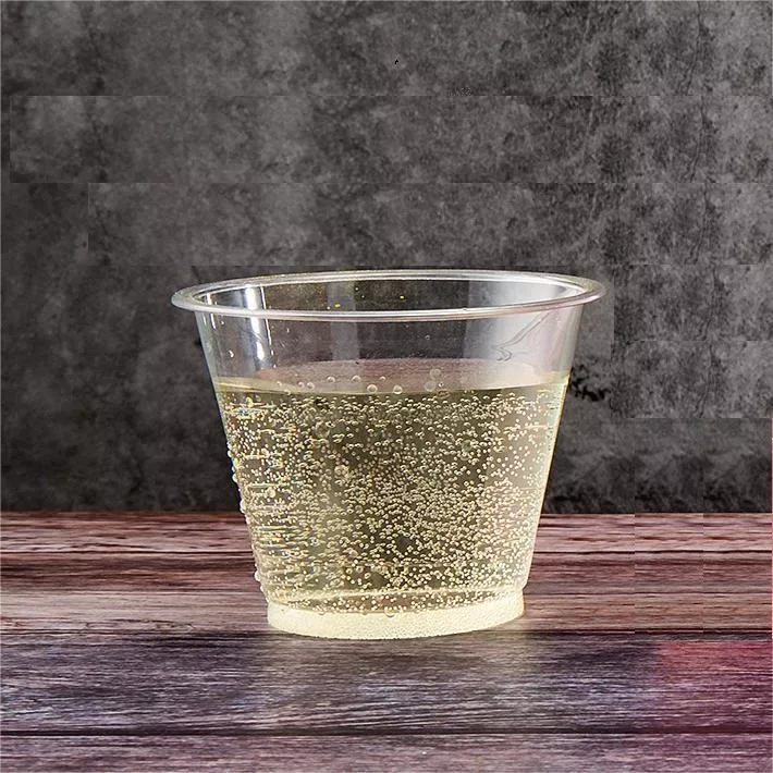 9oz Clear PET Cold Coffee Cup