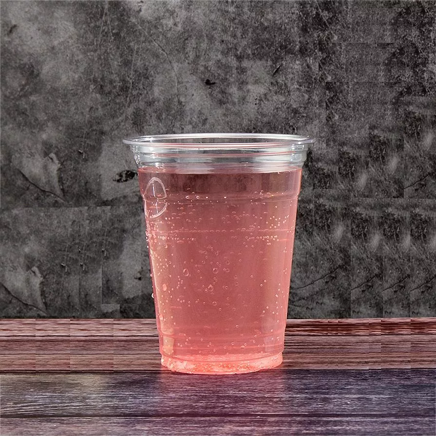 12oz Clear PET Cold Coffee Cup