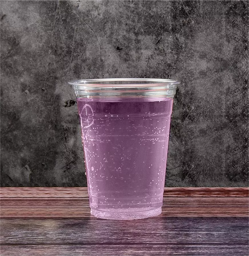 14oz Clear PET Cold Coffee Cup
